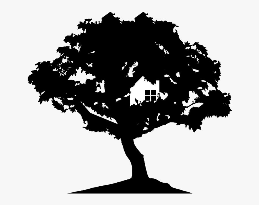 The Gallery For &gt Black Tree Logo - Trees Logo Vector Silhouette, Transparent Clipart