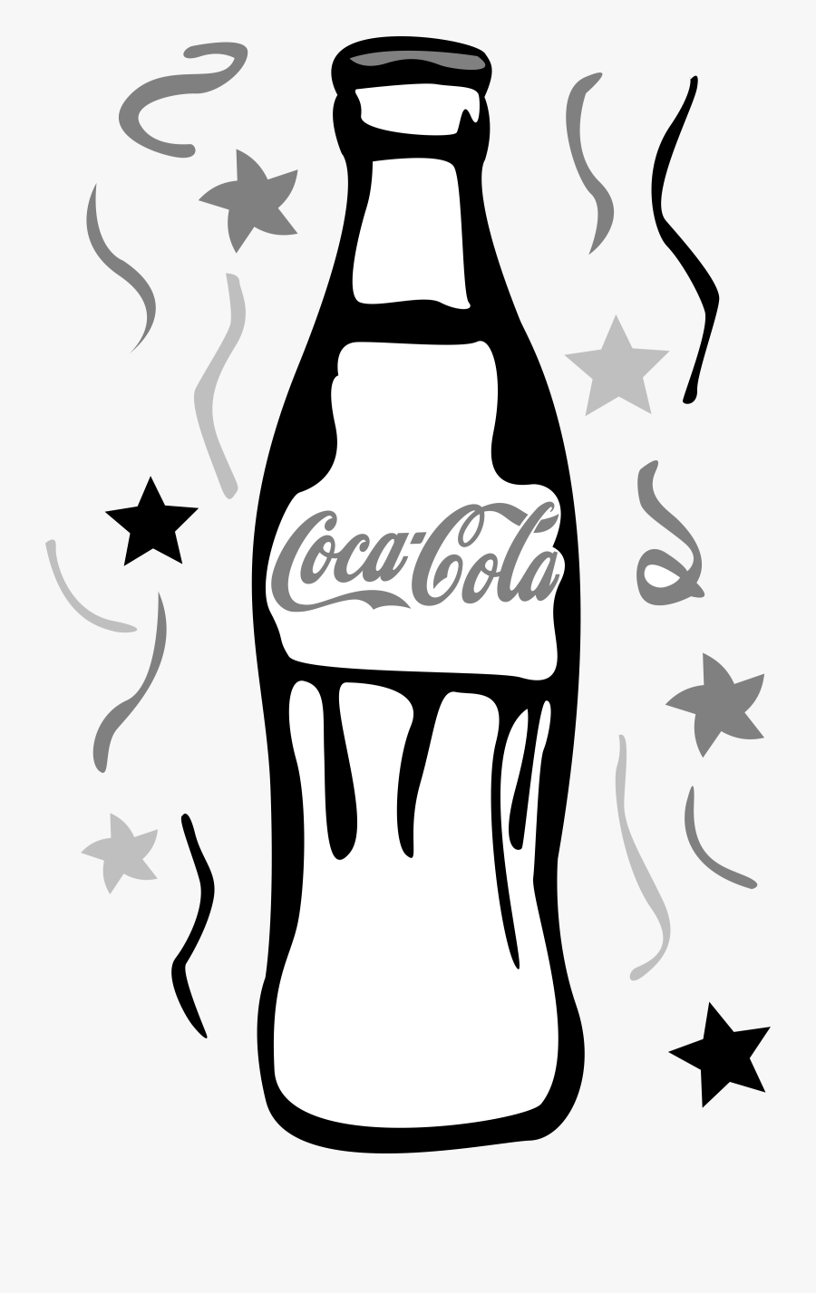 Collection Of Free Bottle Drawing Coca Cola Download Clipart Coke Bottle Png Free Transparent Clipart Clipartkey