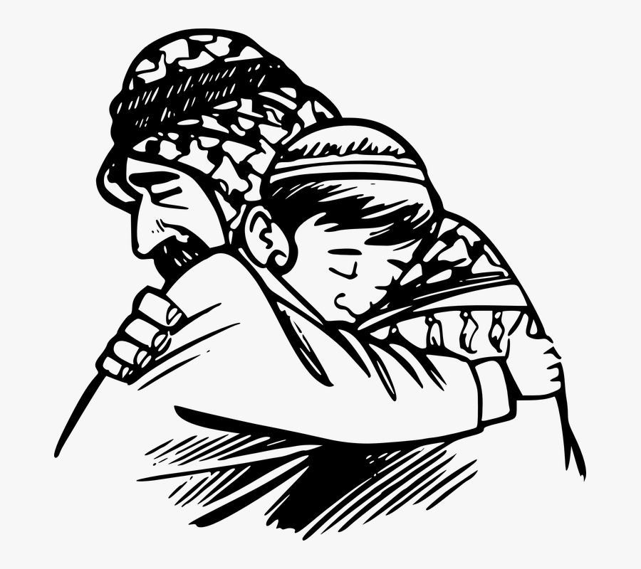 Transparent People Hugging Clipart, Transparent Clipart