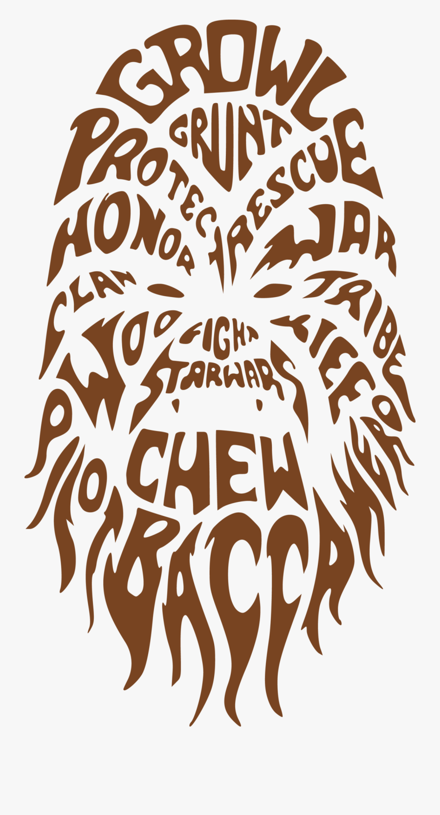 Chewbacca Clipart, Transparent Clipart
