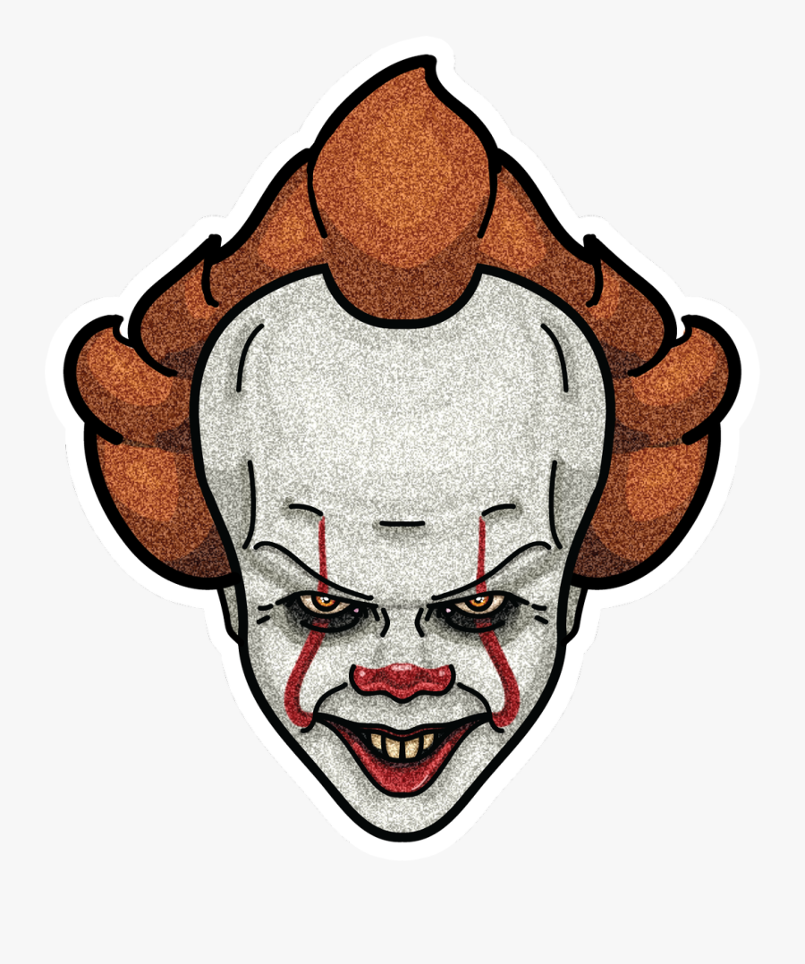 Creative Pennywise Drawing Sketch Mouth Big with Pencil