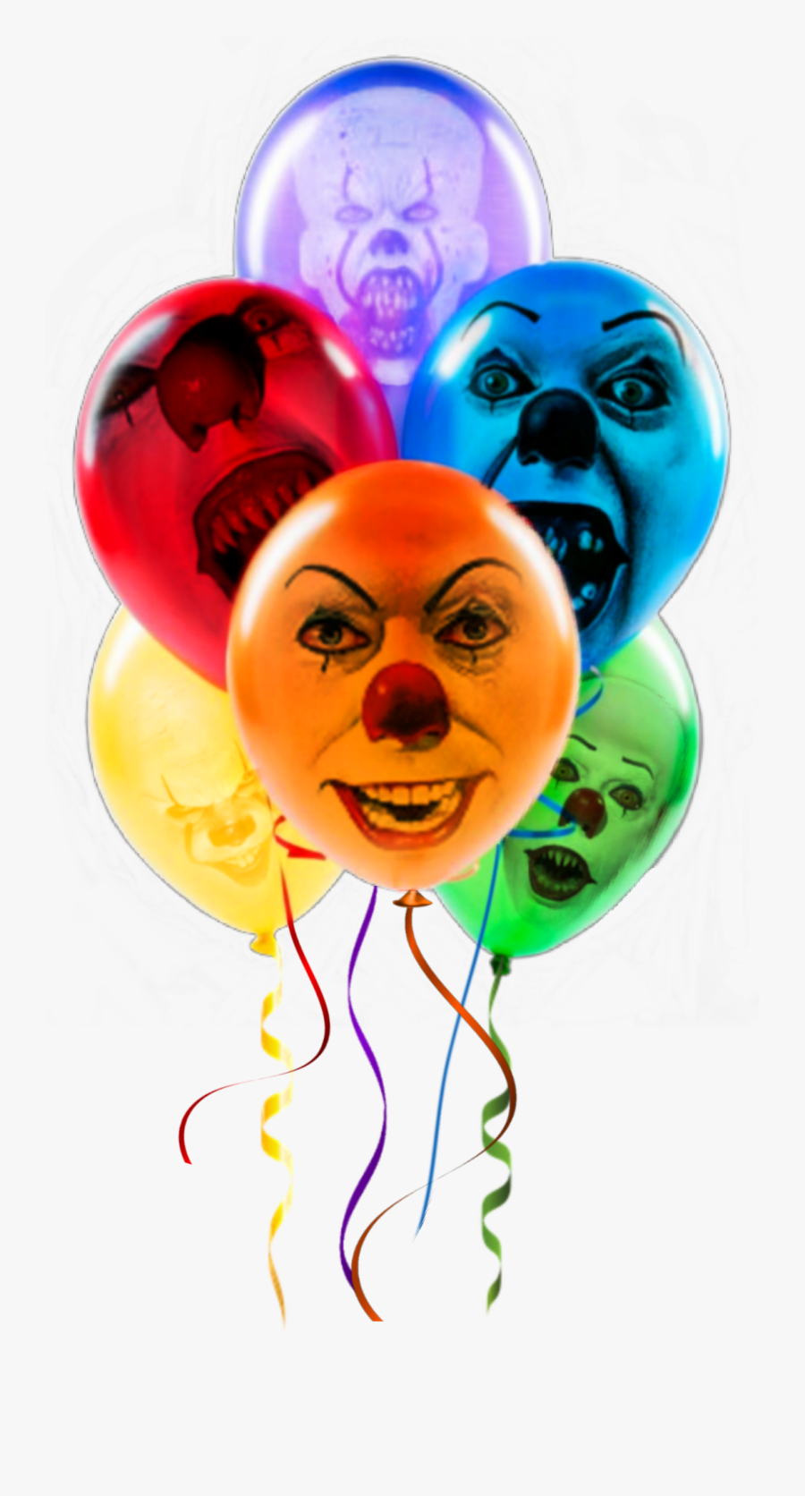 #pennywise #it #pennywisetheclown #clown #aestheticsticker, Transparent Clipart