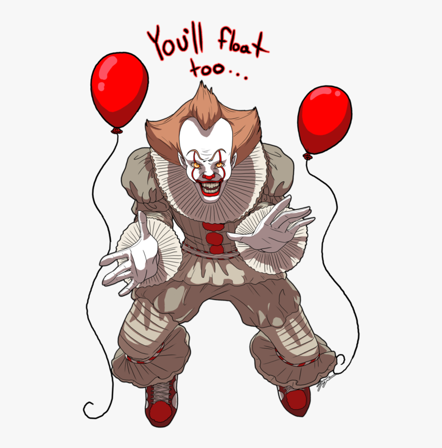 Transparent Pennywise The Clown Png, Transparent Clipart