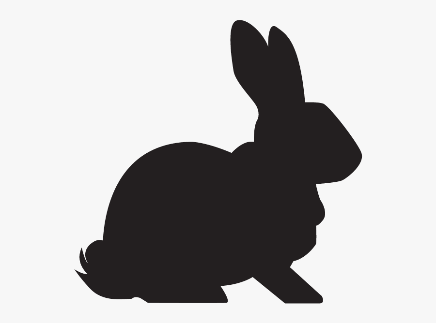 Cruelty Free- - Rabbit Silhouette Png, Transparent Clipart