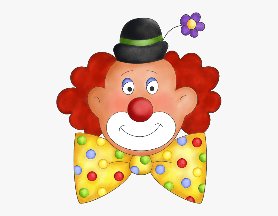 Clown Face Clipart, Transparent Clipart