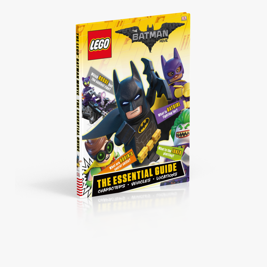 Lego Batman Movie The Essential Guide - Lego Batman Movie Book, Transparent Clipart