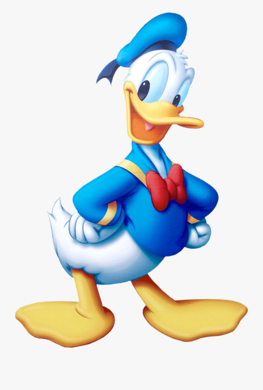 Donald Duck Colour, Transparent Clipart