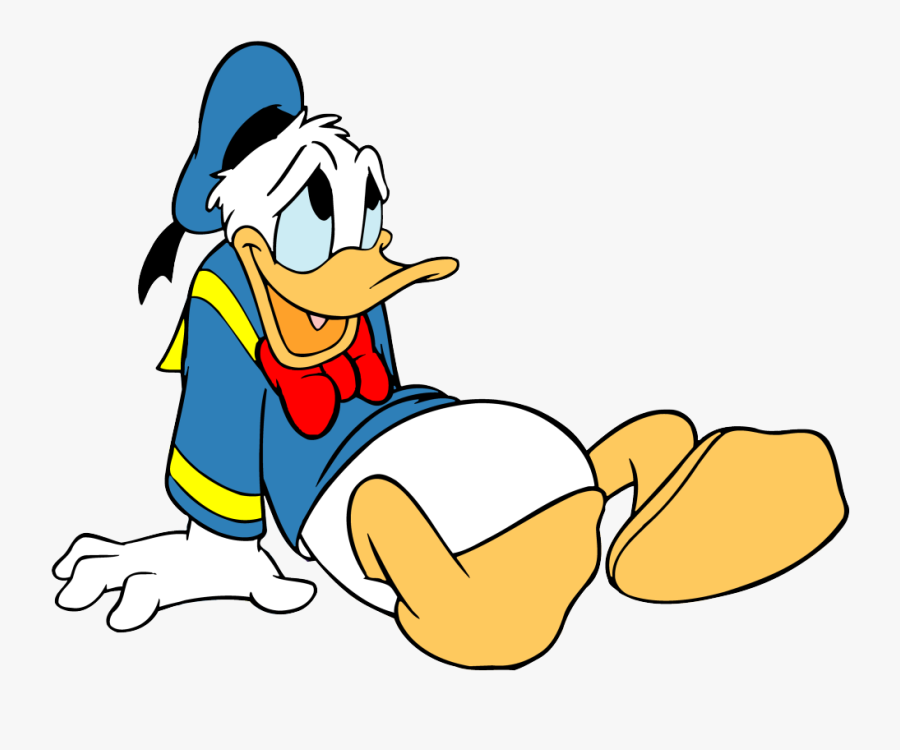 Donald Duck Png Images Free Download - Donald Duck Looking Up, Transparent Clipart