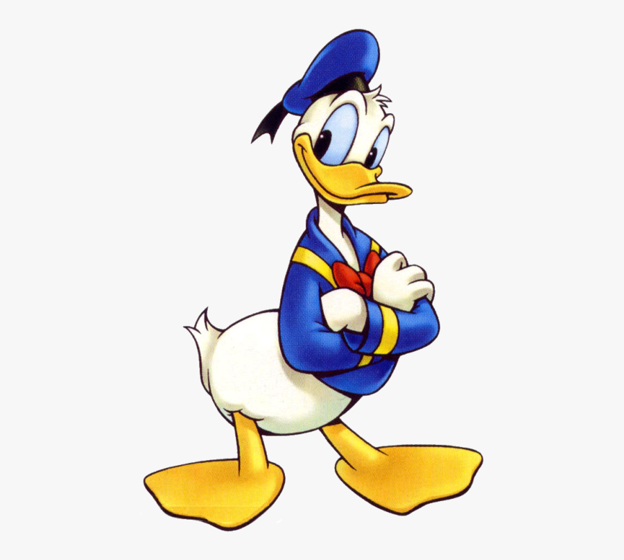 30802 - Mickey Mouse Duck Name, Transparent Clipart