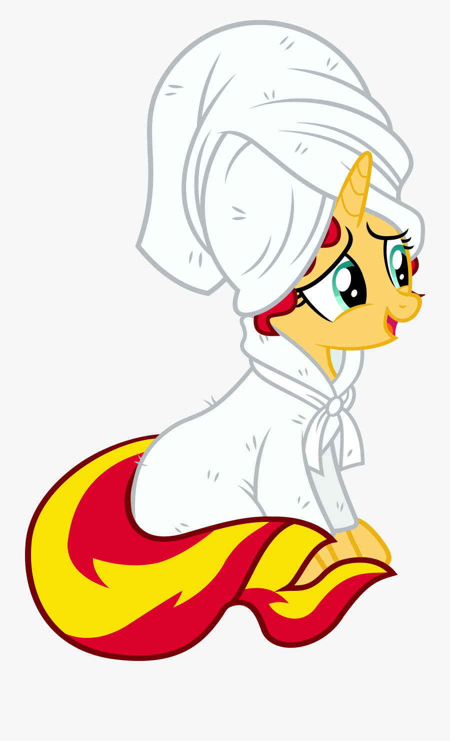 Daydreaming Clipart Distracted Student - My Little Pony Sunset Shimmer Looking, Transparent Clipart