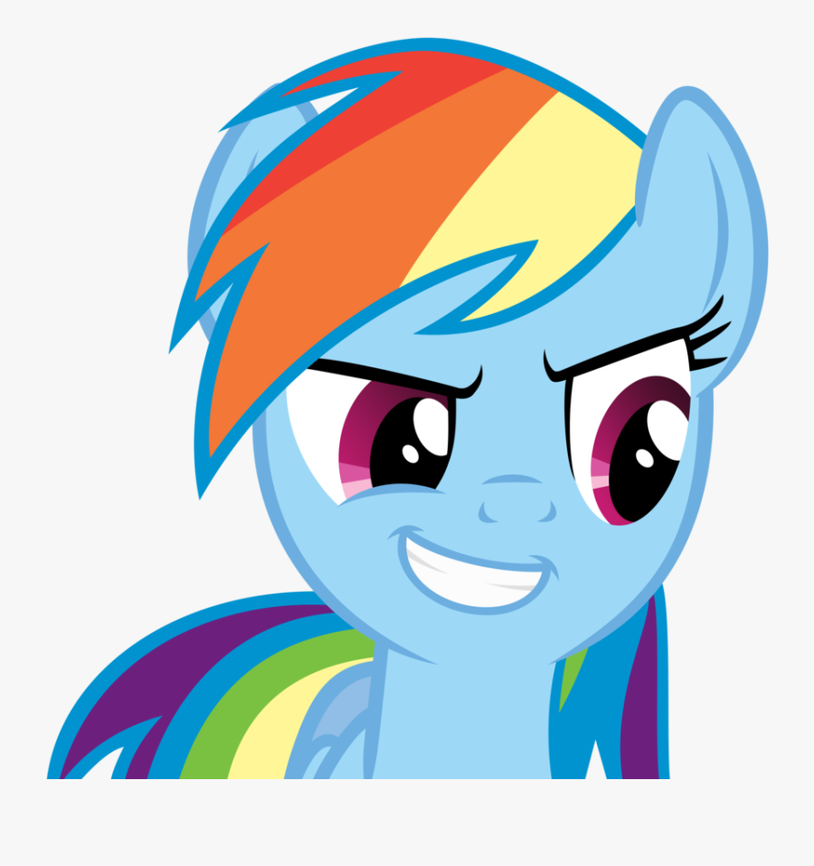 What Is The Best - My Little Pony Rainbow Dash Face, Transparent Clipart