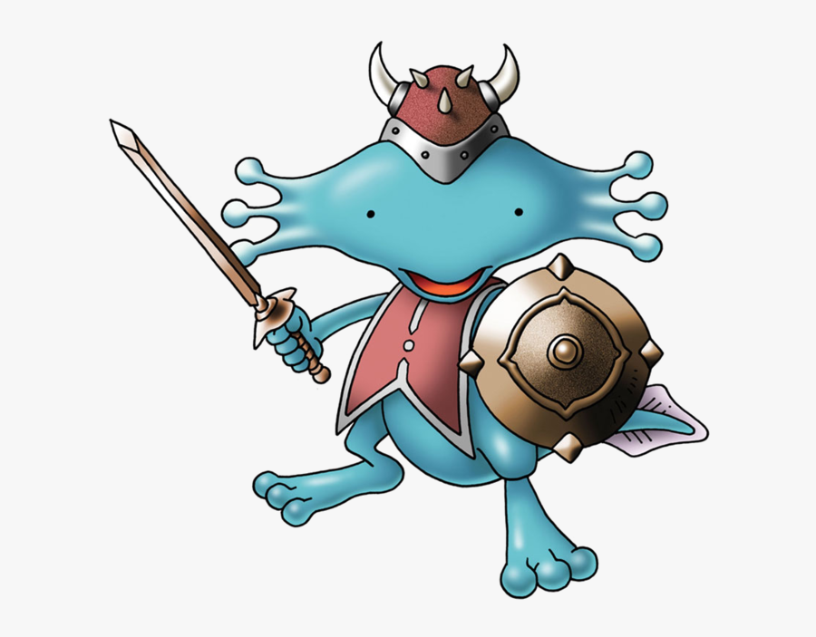 Axolotl Clipart Wooper - Dragon Quest Wooper Trooper, Transparent Clipart