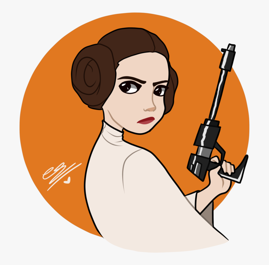 Download Princess Leia Clipart Chibi - Princesa Leia Dibujo Png ...