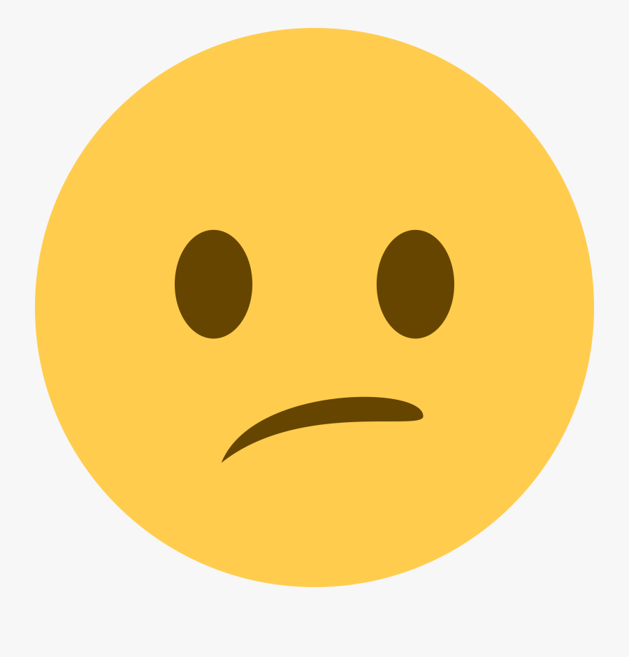 Discord Neutral Face Emoji Clipart , Png Download - Don T Mind Emoji, Transparent Clipart