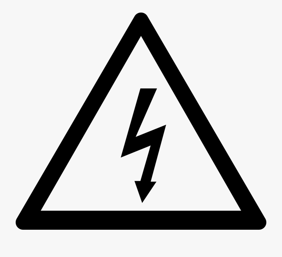 Symbol Hazard High Safety Voltage Electrical Injury - High Voltage Sign ...