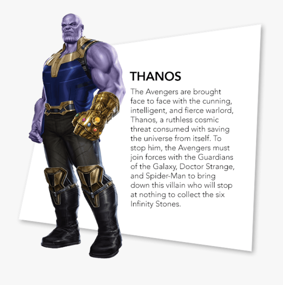 19 Thanos Transparent Suit Huge Freebie Download For - Avengers Infinity War Characters Thanos, Transparent Clipart