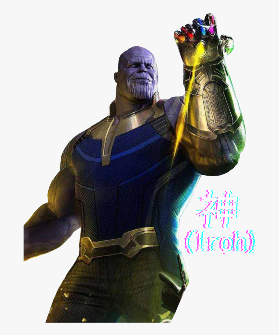 Transparent Thanos Png - Thanos Snapping With Gauntlet, Transparent Clipart