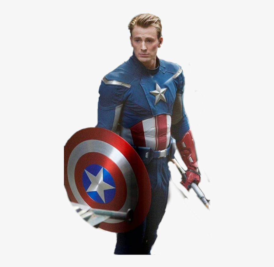 Chris Evans Captain America Endgame, Transparent Clipart