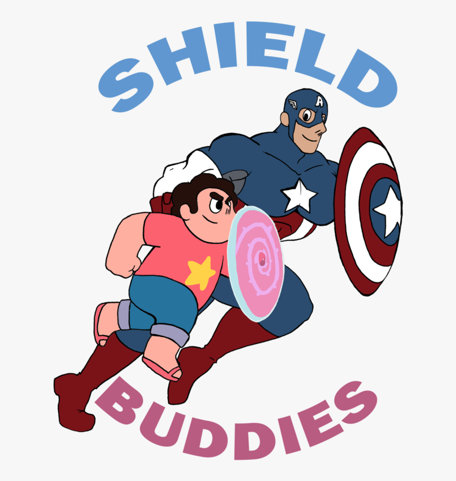 View Samegoogleiqdbsaucenao Shield Buddies , - Steven Universe Captain America, Transparent Clipart