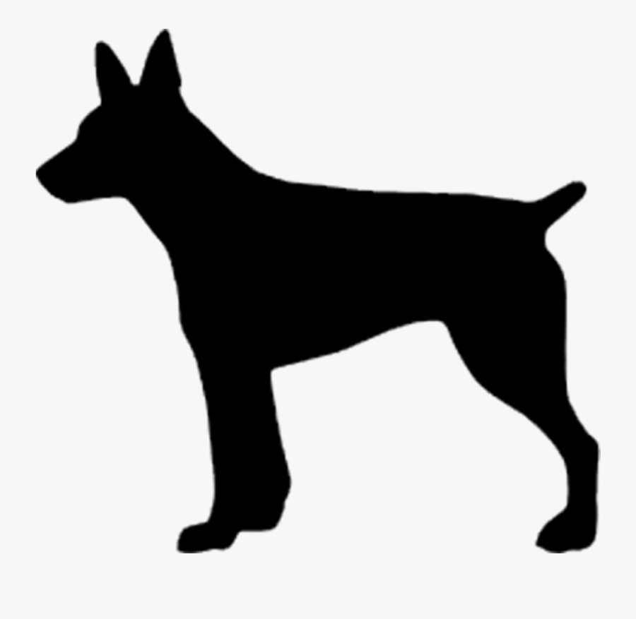Al Terrier Arc Umbrella That Closes - Rat Terrier Silhouette Png, Transparent Clipart