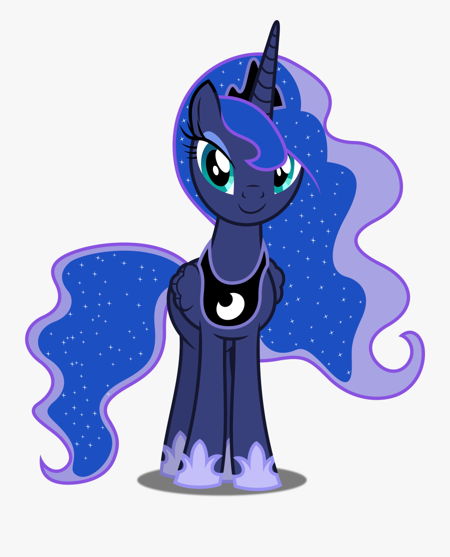 Character,clip Art,mane,black - Princess Luna, Transparent Clipart