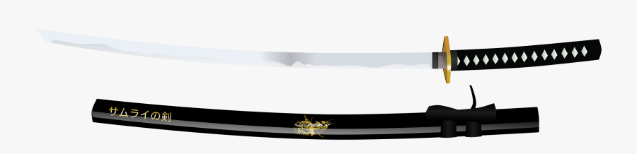 Katana Png Transparent Image - Samurai Sword, Transparent Clipart