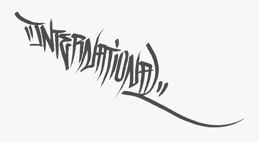 Clip Art Calligraphy Wallpaper - Граффити Пдф, Transparent Clipart