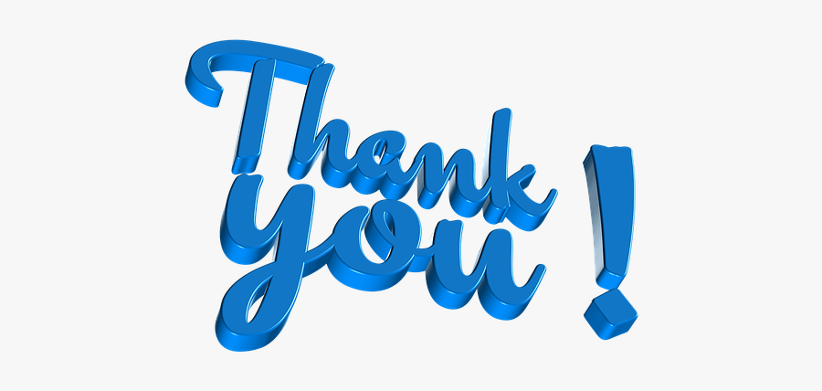 Thank You Letters Very - Thank You For Kerala, Transparent Clipart