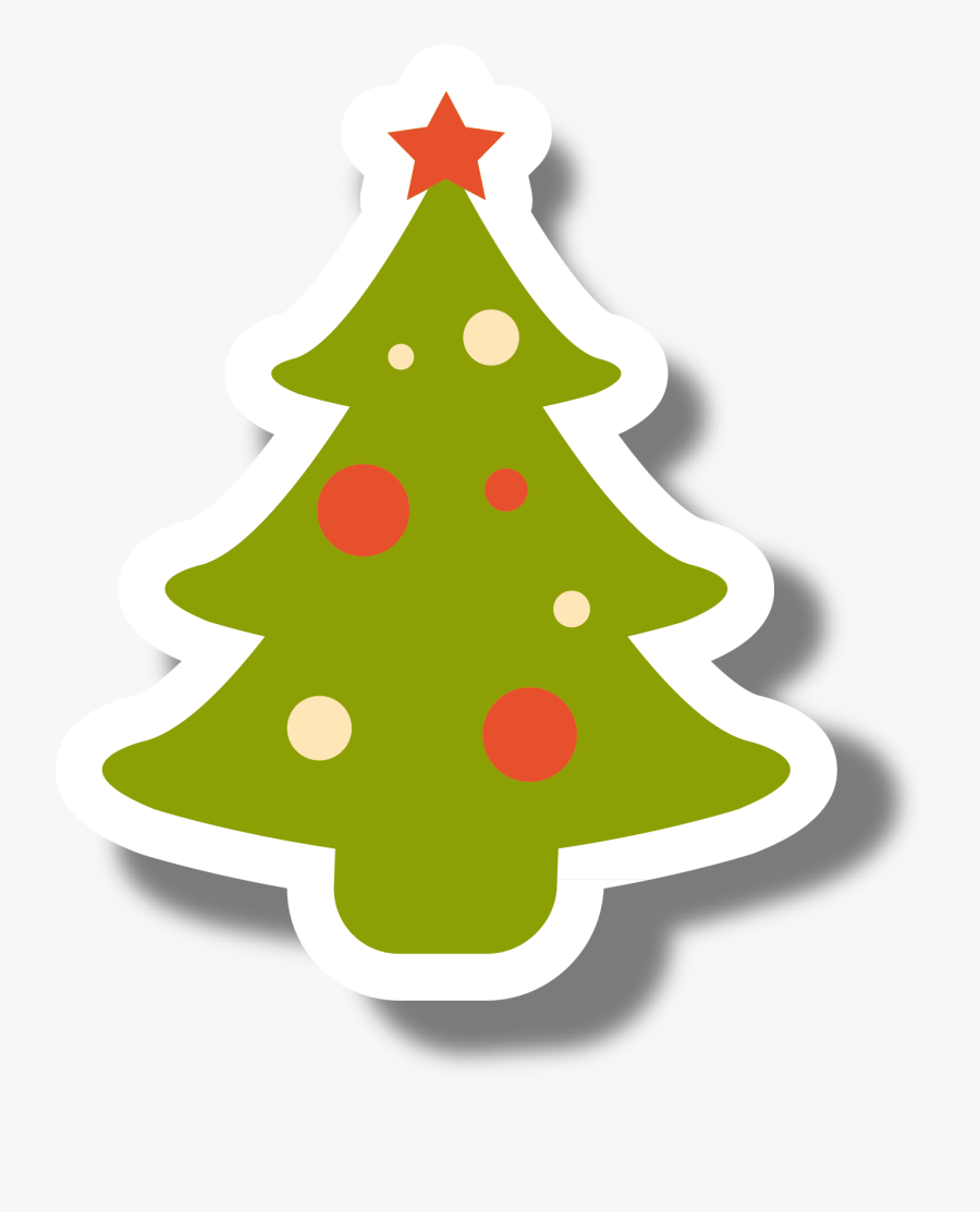 Christmas Tree Clip Art - Silhouette Christmas Tree Clipart, Transparent Clipart