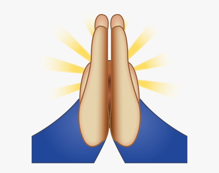 Pray Hands Emoji Png Free Transparent Clipart ClipartKey