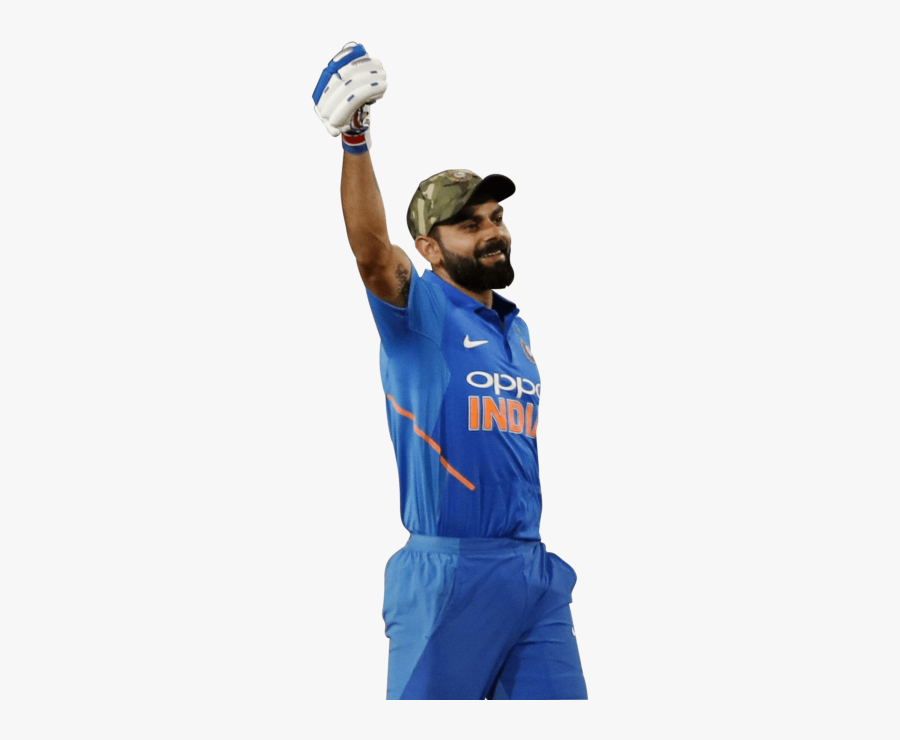 Virat Kohli Batting Png, Transparent Clipart