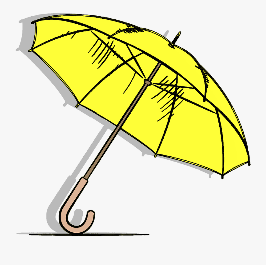 Umbrella Sunny Rain Free Picture - Rain Sticker Png, Transparent Clipart