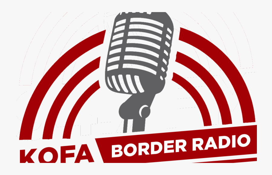 Kawc Announces More Music With Border Radio - Kofa Border Radio, Transparent Clipart