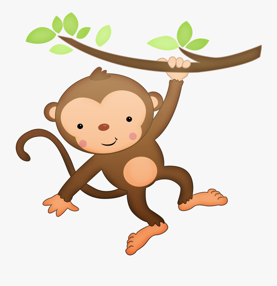 Mice Clipart Monkey - Safari Invitation Template Free Download, Transparent Clipart