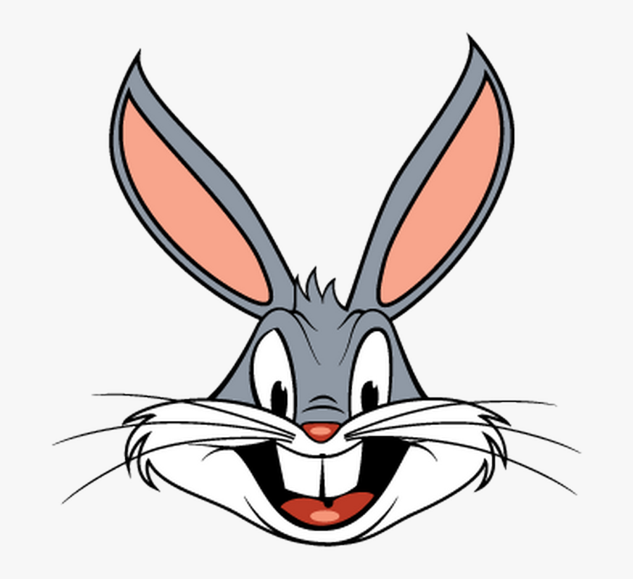 Bugs Bunny Cartoon Clip Art - Cartoon Bugs Bunny Head, Transparent Clipart