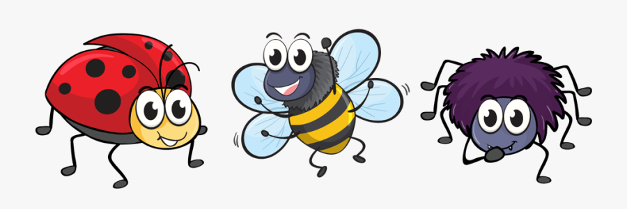 Clip Art Cartoon Bug Pictures - Animated Bugs Transparent Background, Transparent Clipart