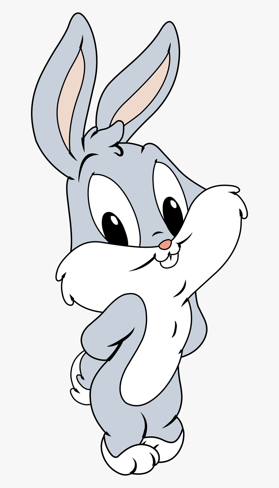 Baby Clipart Bugs Bunny - Bugs Bunny Baby Looney Tunes, Transparent Clipart