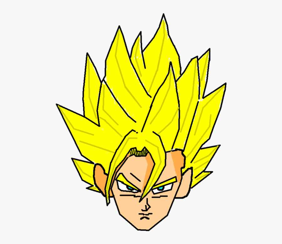 Super Vegito Line Drawing 2 By Waelalz-d3frx90 Clipart - Cartoon, Transparent Clipart