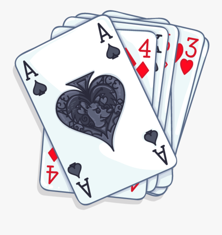 Deck Of Cards - Deck Of Cards Background, Transparent Clipart