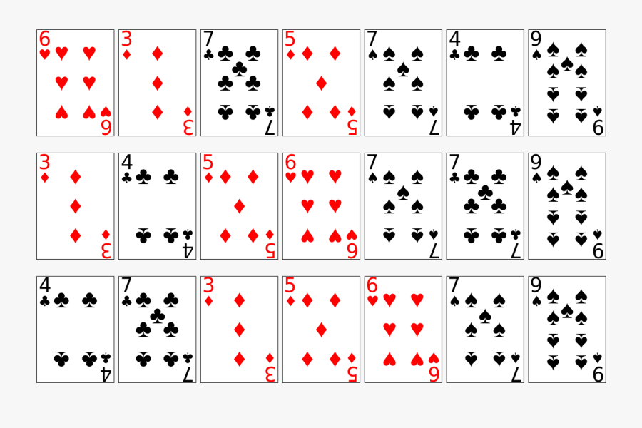 Deck Of Playing Cards Print Out, Transparent Clipart