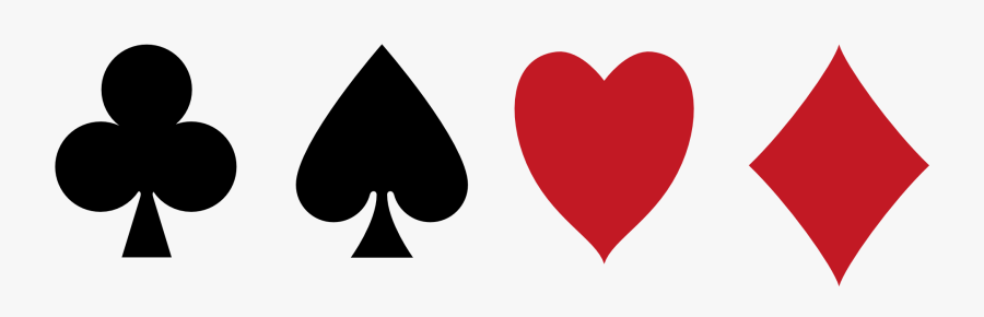 Playing Card Logo Png - Poker Card Symbols Png, Transparent Clipart