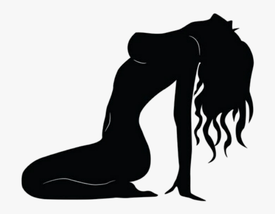 #woman #silhouette #sexy - Hot Girl Silhouette Clip Art , Free