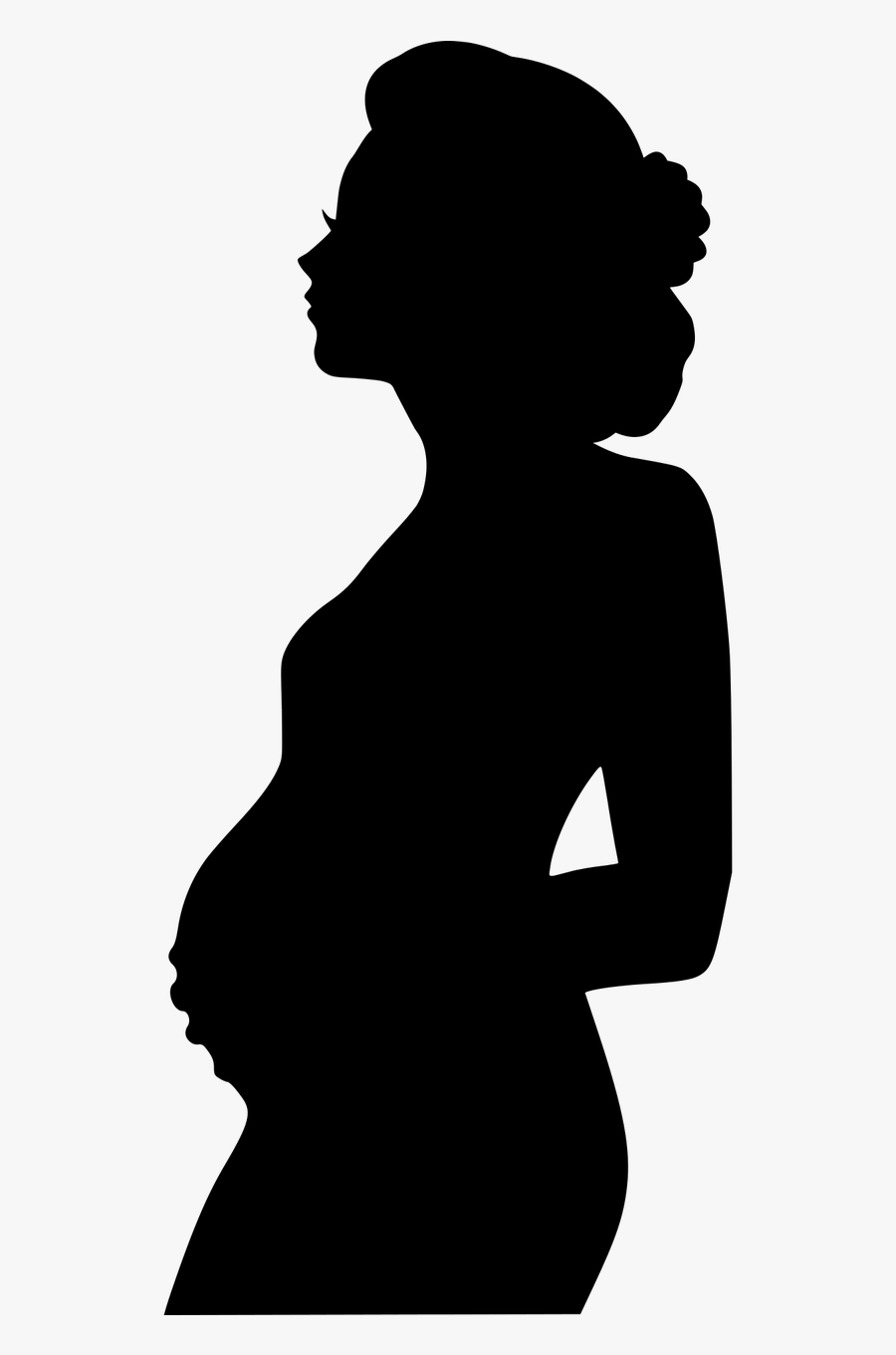 Weight Gain Pregnancy Clip Art, Transparent Clipart