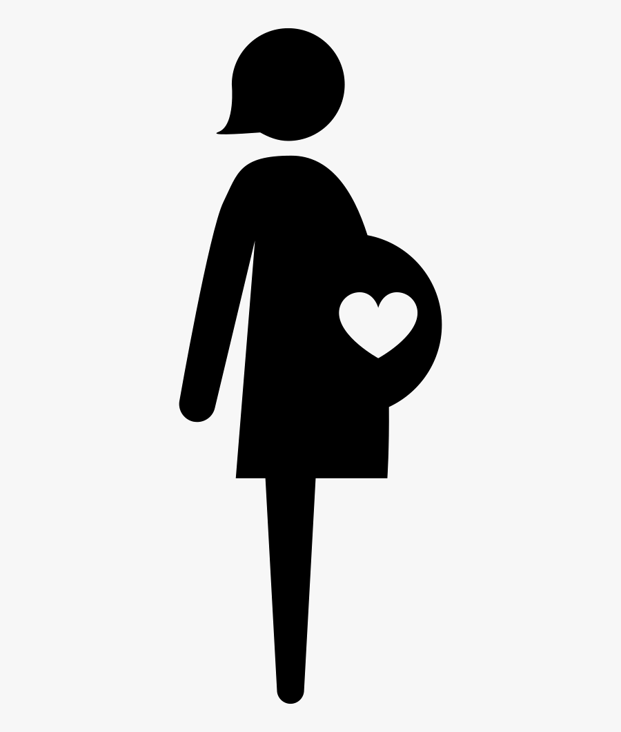 Pregnant Woman Comments - Pregnant Woman Icon Free, Transparent Clipart