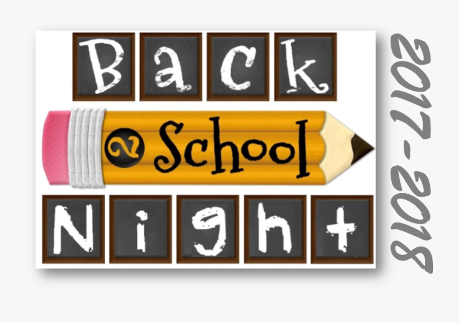 Clip Stock Back To School Night Clipart - Calligraphy, Transparent Clipart