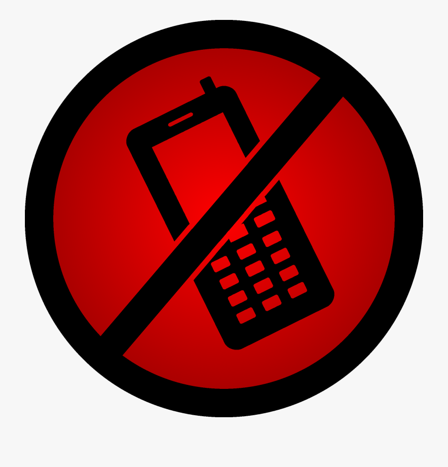 No Phone Sign Transparent, Transparent Clipart