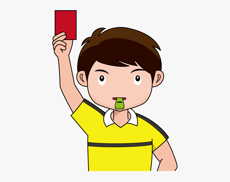 Elitism - Clipart - Red Card Soccer Clip Art, Transparent Clipart