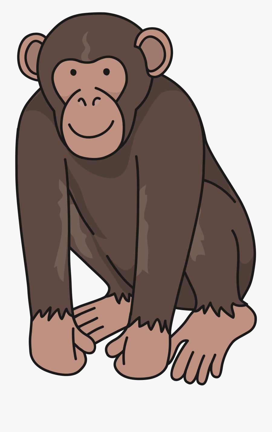 Chimpanzee Png - Transparent Chimpanzee Clipart, Transparent Clipart
