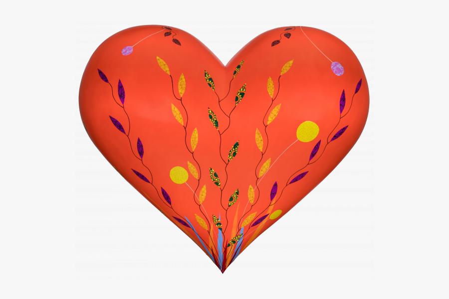 Clip Art Gallery Of San Francisco - Large Heart, Transparent Clipart