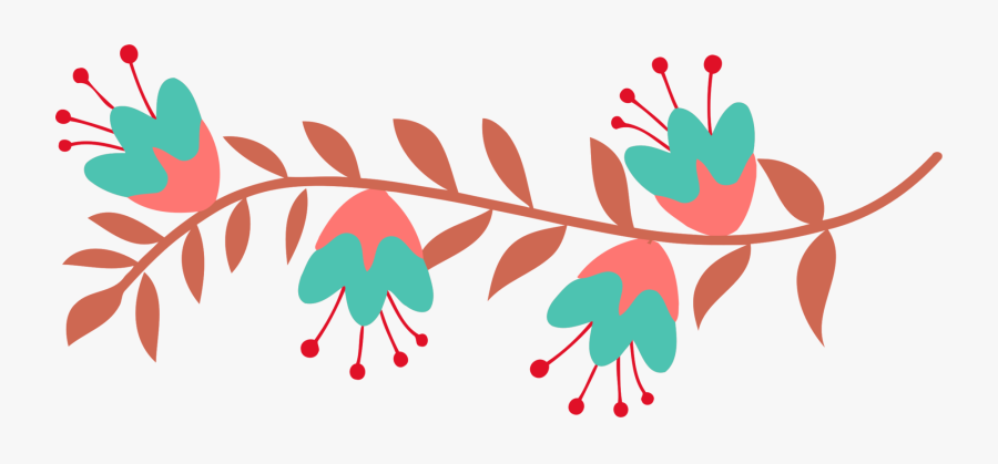 Flowers Clipart Branch - Png Clipart Flower Branch Png, Transparent Clipart